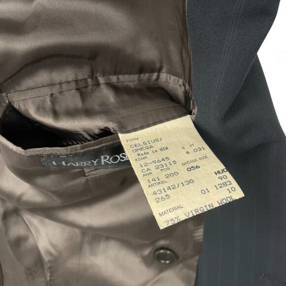 Hugo Boss Celsius Omega Double Breasted Wool Blazer Sport Coat Jacket Men's 46R - Picture 5 of 11